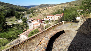 Vista de Jalón desde lo alto
