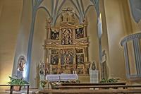 Imagen del retablo de la iglesia